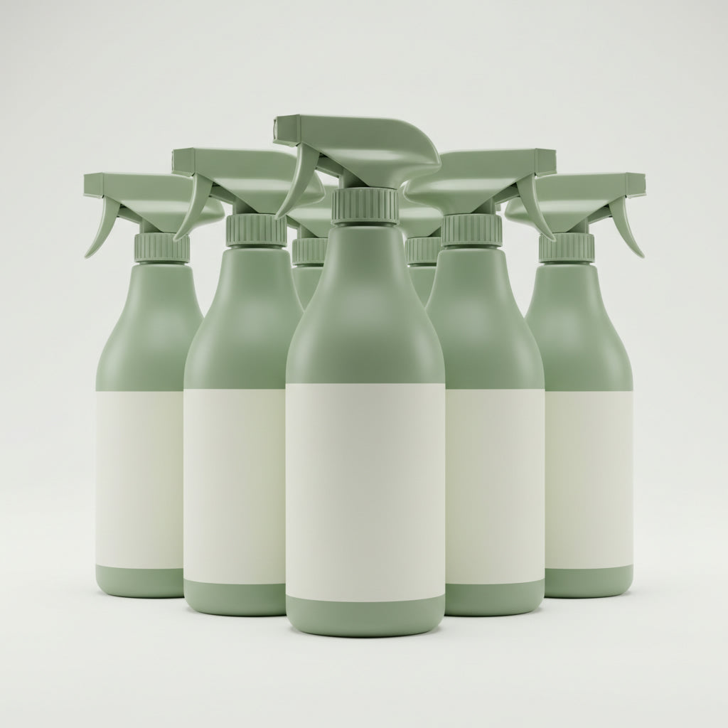 Set Detergente Vetri e Specchi 6 Flaconi